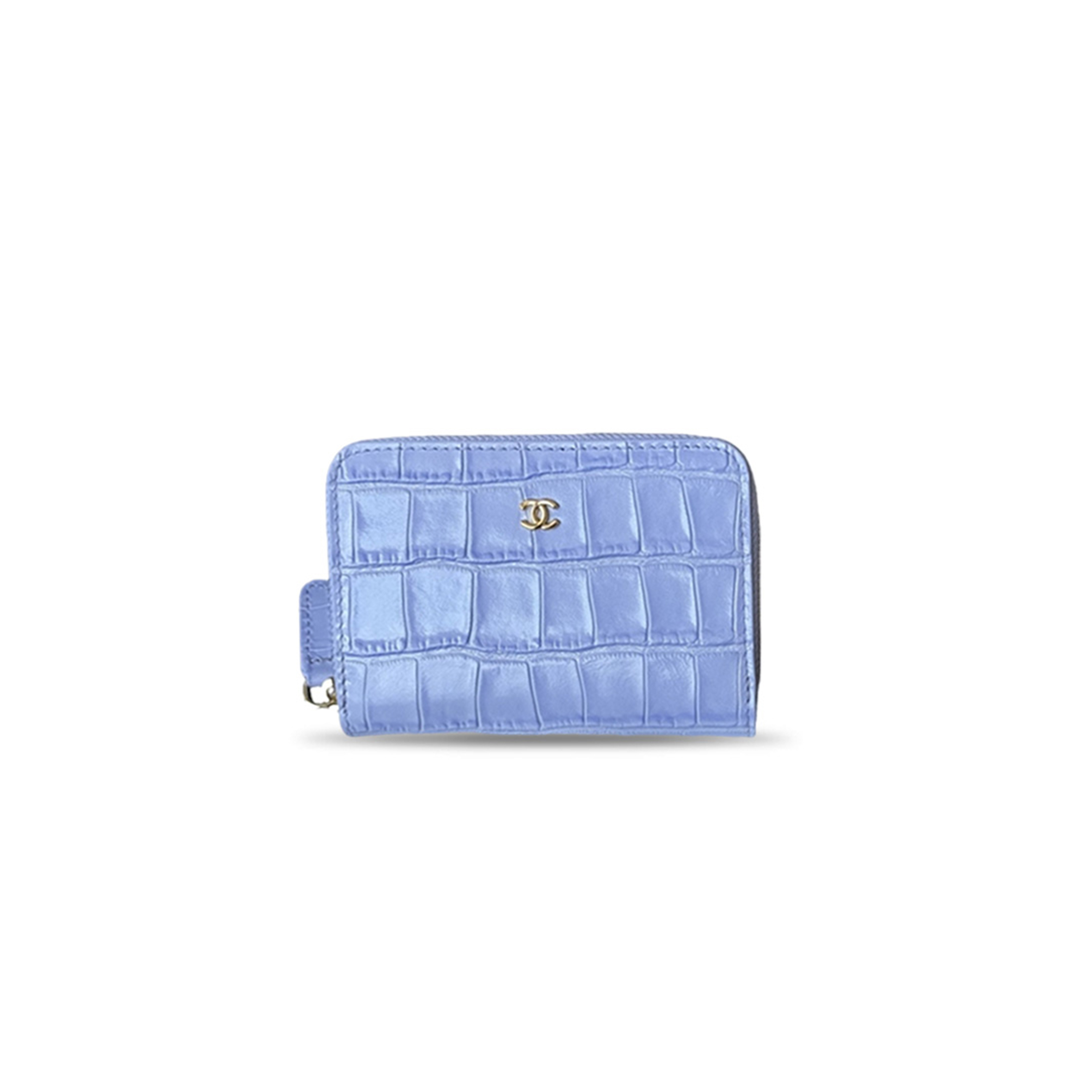 CHANEL CALFSKIN LIZARD EMBOSSED CROCOCO COIN PURSE AP5189 (11*8.5*4.5m)